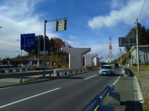 環状線と北道路
